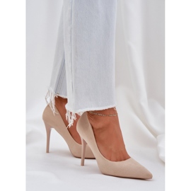 Talons hauts classiques eco simonables beige 3