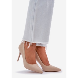 Talons hauts classiques eco simonables beige 1