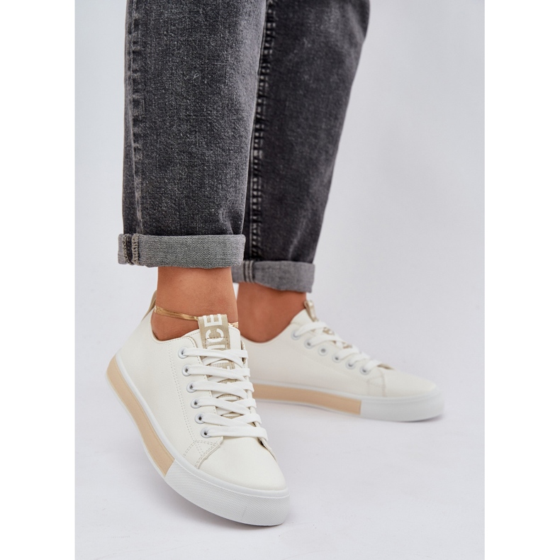 Baskets Golden Zloty classiques doré 2