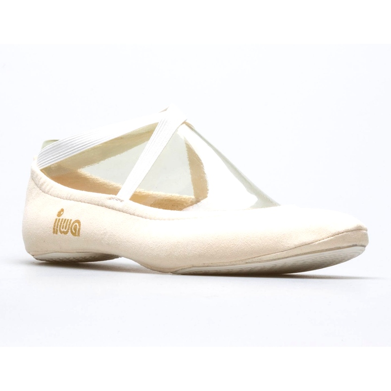 Demi-pointes de gymnastique Iwa 302 crème beige 1 Demi-pointes de gymnastique Iwa 302 crème beige 1