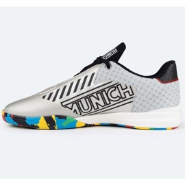 Chaussures de football Munich Rondo Olympix en 4770014 argent 1 Chaussures de football Munich Rondo Olympix en 4770014 argent 1