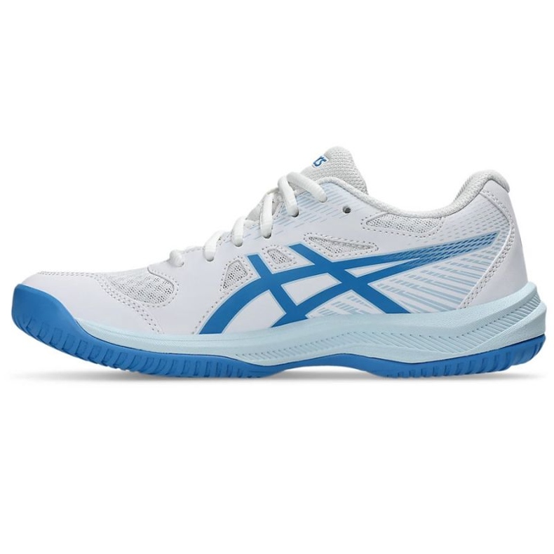 Asics upcurt 6 1072A107 101 Chaussures de volleyball blanche 1