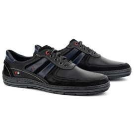 KOMODO Chaussures en cuir polonais 837k noir 4