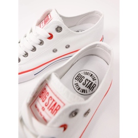 Sneakers féminins Big Star NN274656 White blanche 1
