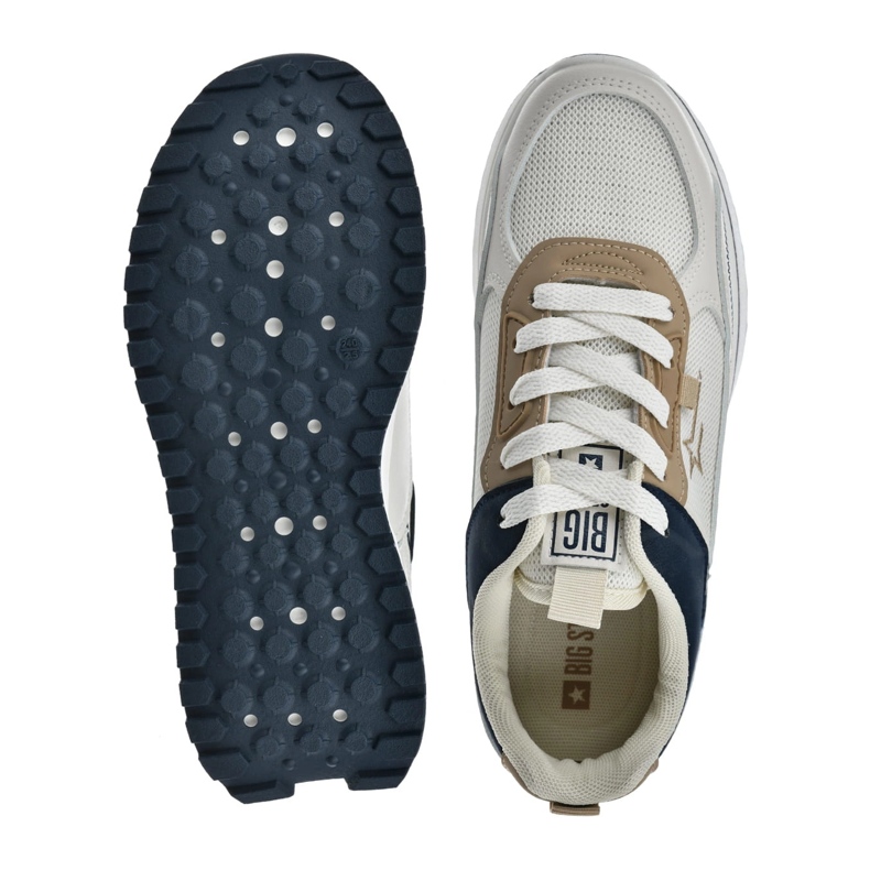 Sneakers Chaussures féminines Big Star NN274A092 BEIGE 1