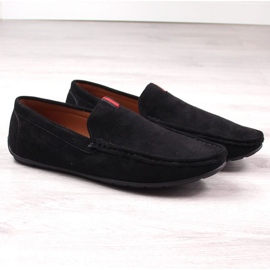 Mocassins McKeylor en daim M 2260 JAN208A le noir 2
