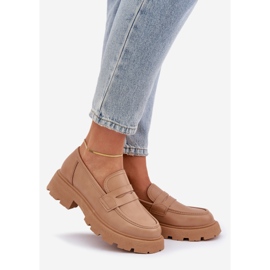 Locs pour femmes avec beige en cuir écologique 1