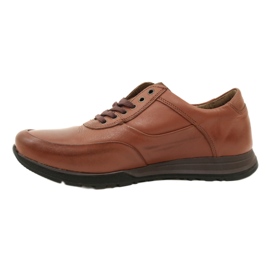 Olivier Chaussures décontractées en cuir pour hommes 902KNT marron brun 3 Olivier Chaussures décontractées en cuir pour hommes 902KNT marron brun 3