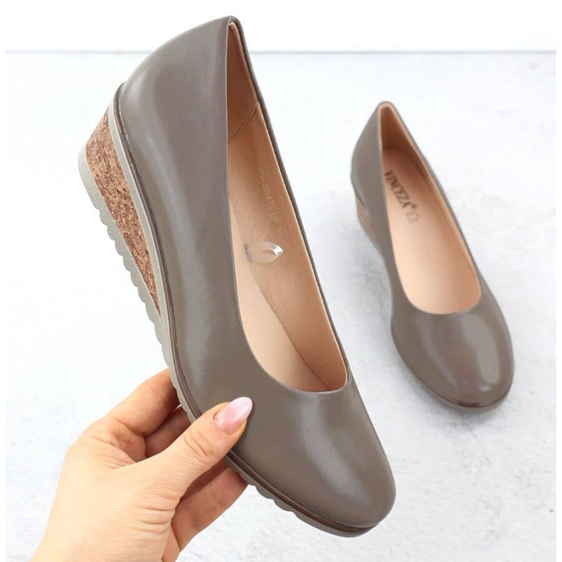 Vinceza Chaussures pour Vincez Wedge en 58475 Jan360b 1