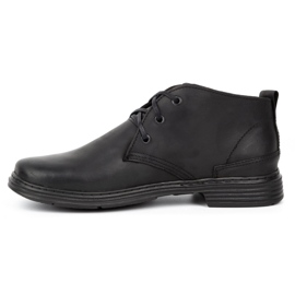 Polbut Boots cuir homme 191D noir 2