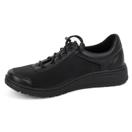 WASAK Chaussures en cuir pour femmes 0763W noir 2