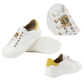 Olivier Sneakers de chaussures en cuir pour femmes 1279 blanc blanche 1 Olivier Sneakers de chaussures en cuir pour femmes 1279 blanc blanche 1