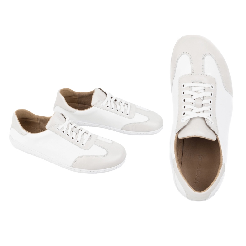 WASAK Chaussures en cuir minimaliste pour hommes aux pieds nus 0742W blanc blanche 1 WASAK Chaussures en cuir minimaliste pour hommes aux pieds nus 0742W blanc blanche 1
