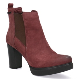 Polbut Talons hauts en cuir féminin Pollonus Bourgogne 5-0871-011 rouge 1 Polbut Talons hauts en cuir féminin Pollonus Bourgogne 5-0871-011 rouge 1