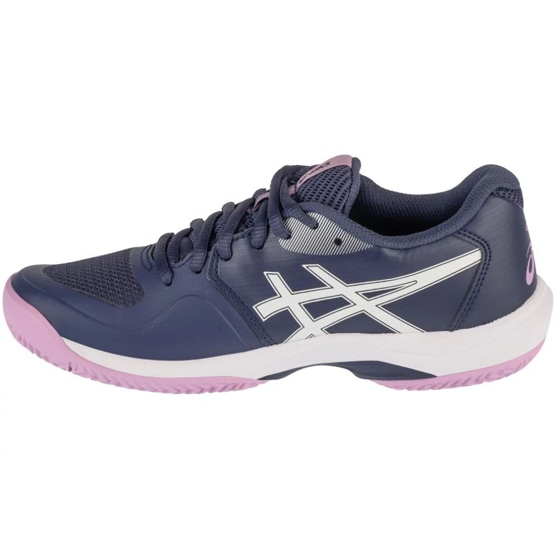 Game Asics FF Clay / OC 1042A282-500 Chaussures de tennis bleu marine 1