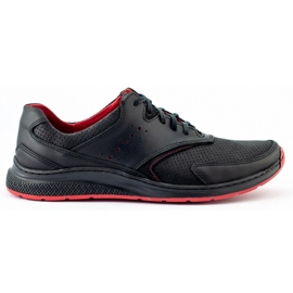 Polbut Chaussures de sport pour hommes noires J72 2