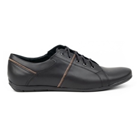 Polbut Chaussures homme noires C25 1