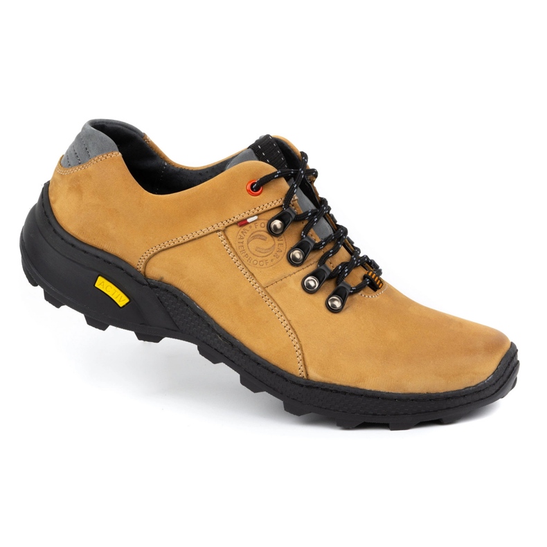 Olivier Chaussures de randonnée homme 296GT jaune 1