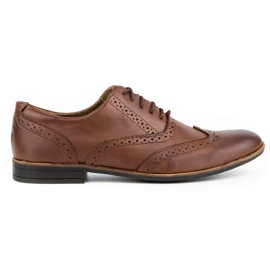 Olivier Chaussures habillées en cuir Brogues 306GT marron brun 1 Olivier Chaussures habillées en cuir Brogues 306GT marron brun 1