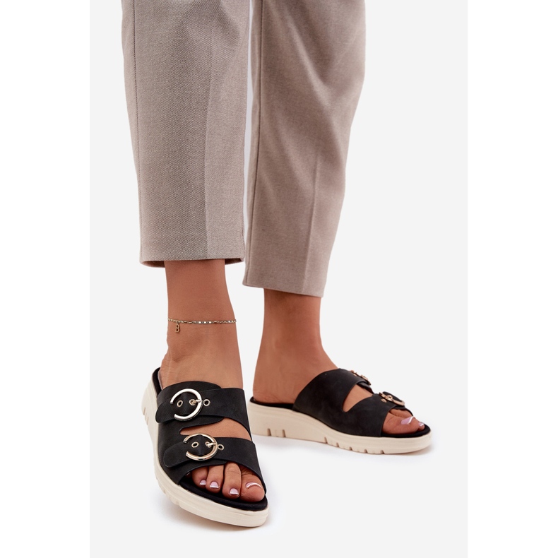 Quartiers féminins légers avec boucles noires le noir 1