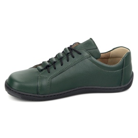 Olivier Chaussures minimalistes Femmes en cuir pieds nus 1242 Green vert 1
