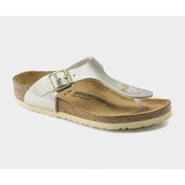Birkenstock Gizeh Bs Jr 1015592 chaussons jaune 6