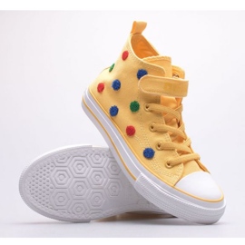 Baskets Big Star JJ374062 jaune 12