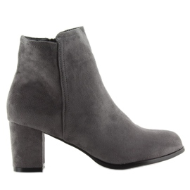 Escarpins classiques gris gris 1
