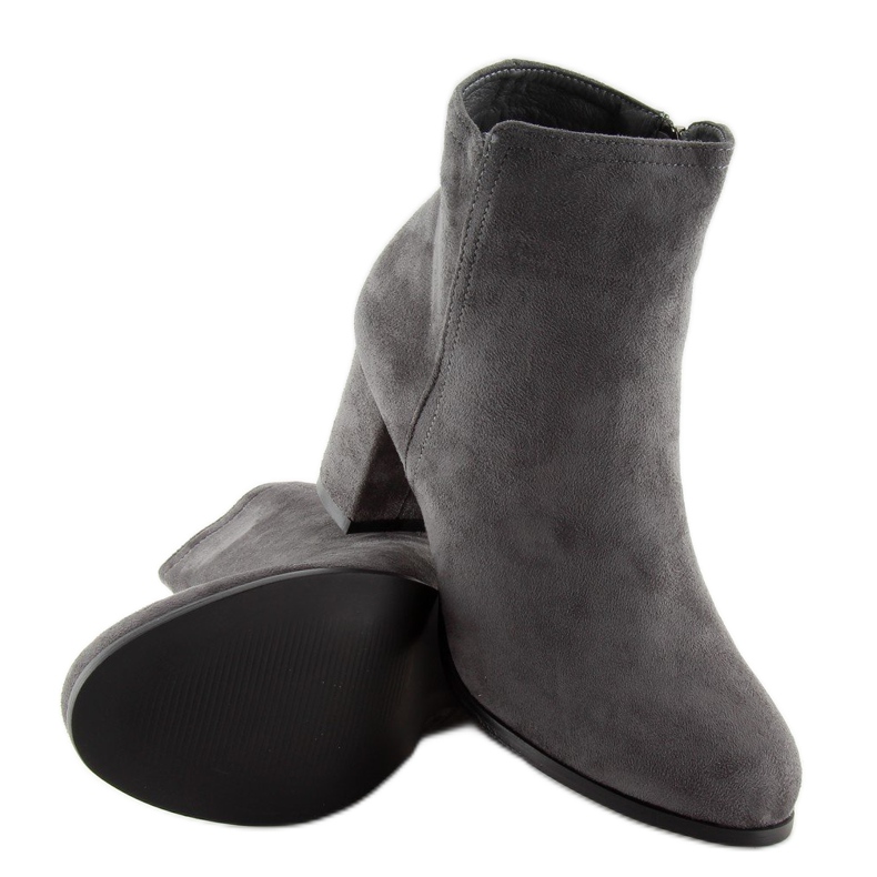 Escarpins classiques gris gris 2