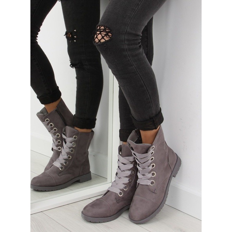 Bottes de travail grises AB-8 grises 2