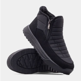 Bottes de neige d'hiver Progress PROGJ-21-21 le noir 6
