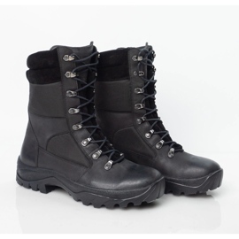 Cuir Tactical Tactical Chaussures-Myśliwskie Pollonus Black 6-0129-001 KOJOT le noir le noir 2