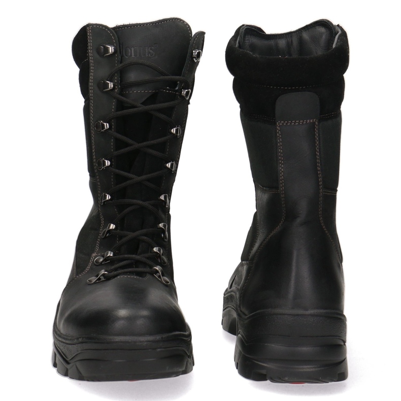 Cuir Tactical Trekking-Myśliwskie Pollonus noir 6-0128-001 Muflon le noir le noir 1 Cuir Tactical Trekking-Myśliwskie Pollonus noir 6-0128-001 Muflon le noir le noir 1