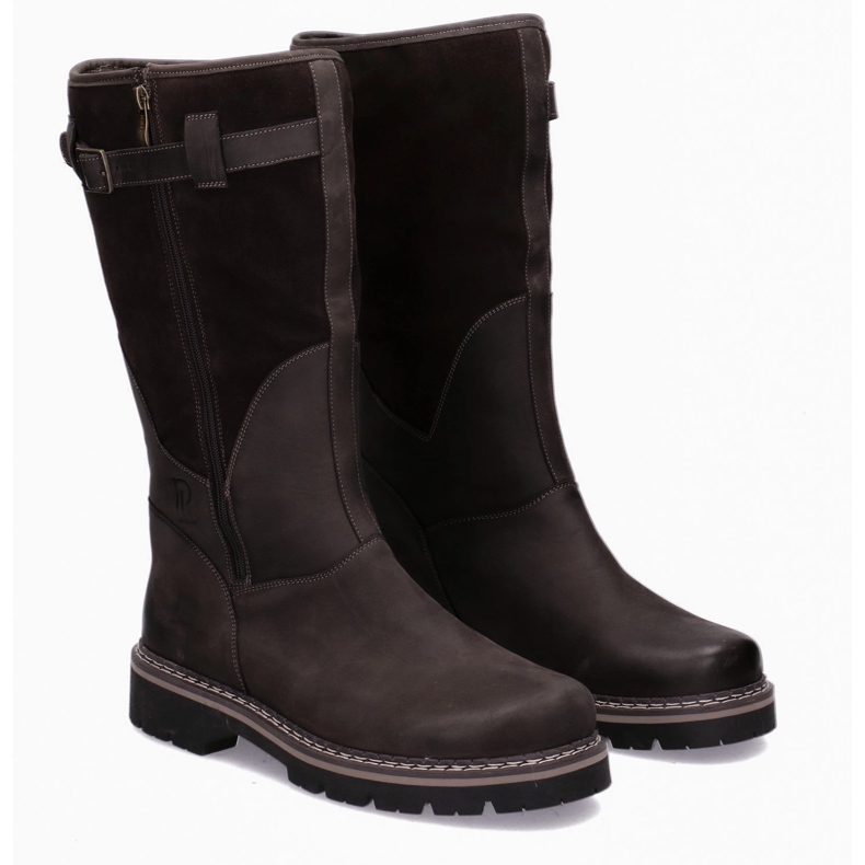 Bottes tactiques durables-Myśliwskie Leather Baribal Pollonus Brown 6-0104-001 brun brun 1 Bottes tactiques durables-Myśliwskie Leather Baribal Pollonus Brown 6-0104-001 brun brun 1