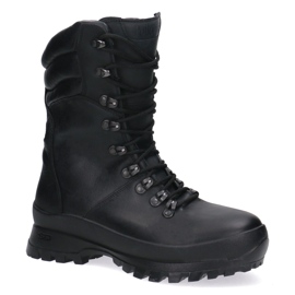 Trekking en cuir-Myśliwskie Pollonus noir 6-0124-001 Basior le noir le noir 1