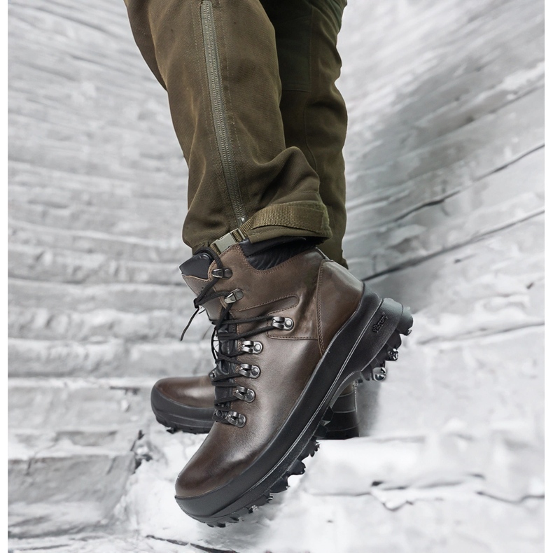 Pollonus Chaussures de randonnée, cuir tactique-miel Polonus 6-0126-002 Bison marron brun brun 2