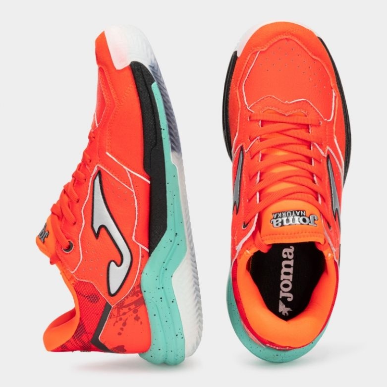 Chaussures de volleyball Joma Naturka 2507 orange 1