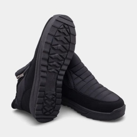 Bottes de neige d'hiver Progress PROGJ-21-21 le noir 10
