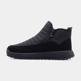 Bottes de neige d'hiver Progress PROGJ-21-21 le noir 11