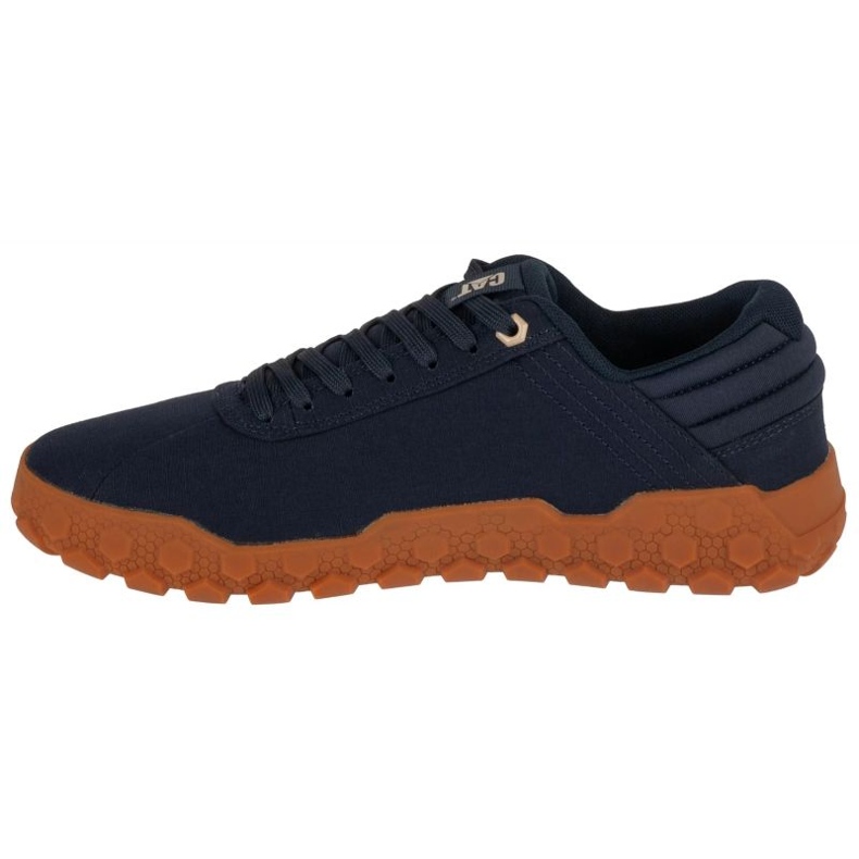 Caterpillar Hex + Canvas P726264 Navy Blue Shoes bleu 1 Caterpillar Hex + Canvas P726264 Navy Blue Shoes bleu 1