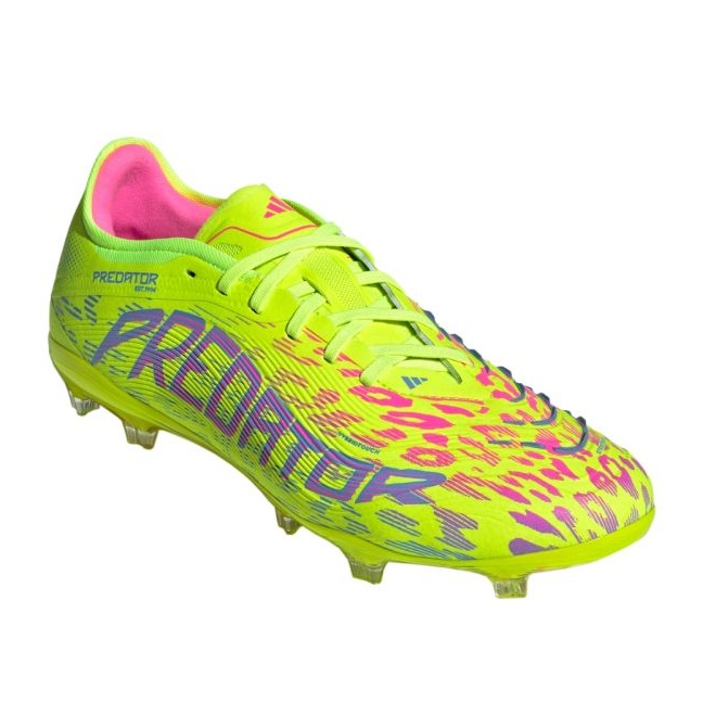 Adidas Predator Pro FG JH6467 Chaussures de football jaune 1