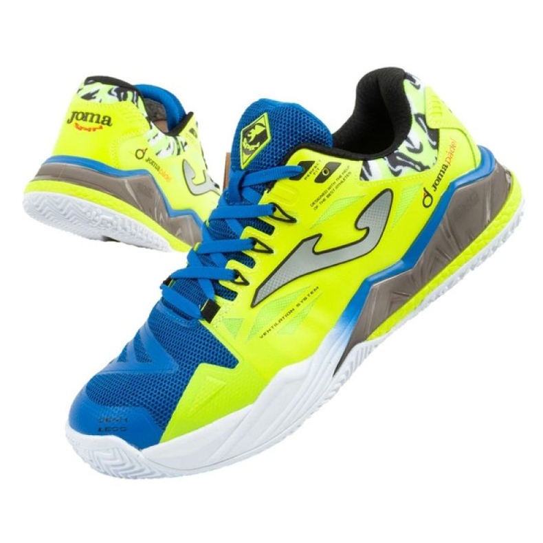 Chaussures pour Padla Joma Spin Men 2509 tspins2509om jaune 1