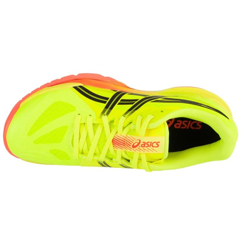 Chaussures Asics Powerbreak Ff Paris 1072A110-750 jaune 2