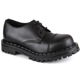 Gregor W GRE1206A bottes en cuir, noir le noir 7