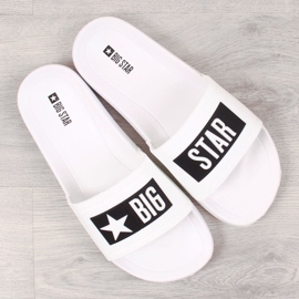 Chaussons de piscine homme blancs Big Star DD174700 2