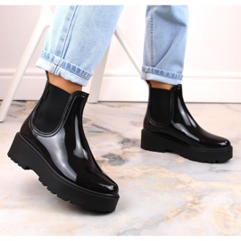Big Star bottes en caoutchouc W INT1918A noir le noir 12