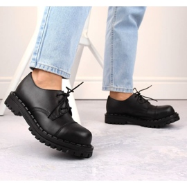 Gregor W GRE1206A bottes en cuir, noir le noir 10