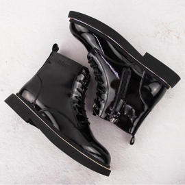Bottes de femmes Goe int2044 noir le noir 8