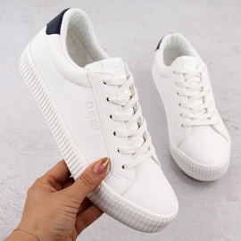 Baskets isolées Big Star W OO274A460 INT2063A blanche 8