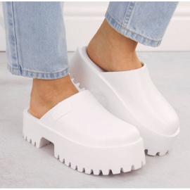 Obstruer sur une semelle massive Big Star NN274015 White blanche 8